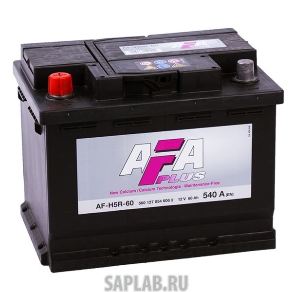 Купить запчасть AFA - AFH5R60 Аккумулятор автомобильный Afa AF-H5R-60