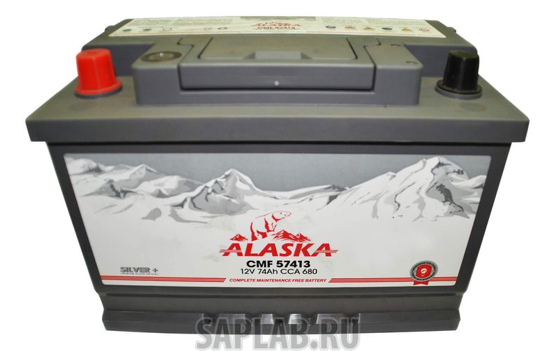 Купить запчасть ALASKA - 8808240010603 Аккумулятор автомобильный  ALASKA 8808240010603 74 Ач