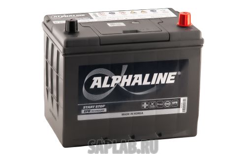 Купить запчасть ALPHALINE - 100D26EFBPR Аккумулятор ALPHALINE EFB 100D26 EFB PR 12В 68Ач 730CCA 260x172x220 мм Обратная (-+)