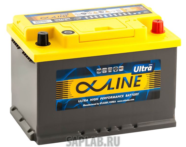 Купить запчасть ALPHALINE - 57800UPR Аккумулятор ALPHALINE Ultra 57800 U PR 12В 78Ач 780CCA 278x175x190 мм Обратная (-+)