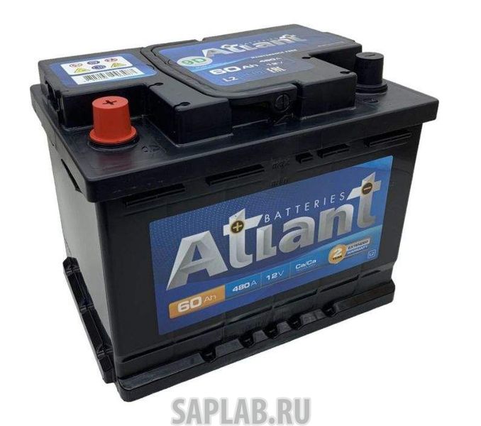 Купить запчасть ATLANT - AT751 Аккумулятор автомобильный Atlant 75ah  At751 L+  (+/-)  12v 680a En  278x175x190 AT751