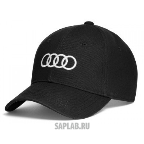 Купить запчасть AUDI - 3131701000 Бейсболка унисекс Audi Rings Unisex Baseball Сap, Black