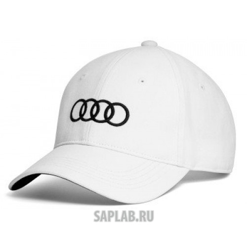 Купить запчасть AUDI - 3131701020 Бейсболка унисекс Audi Rings Unisex Baseball Сap, White