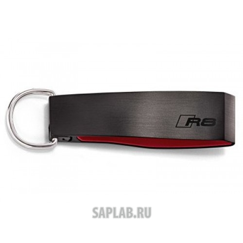 Купить запчасть AUDI - 3181200100 Брелок Audi Key ring, R8 Black, артикул 3181200100