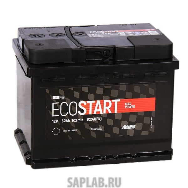 Купить запчасть AUTOPART - 334 Аккумулятор ECOSTART 62R
