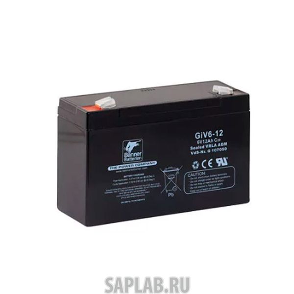 Купить запчасть BANNER - 6СТ12GIVS1212 Аккумулятор BANNER GIV-S 12А/ч