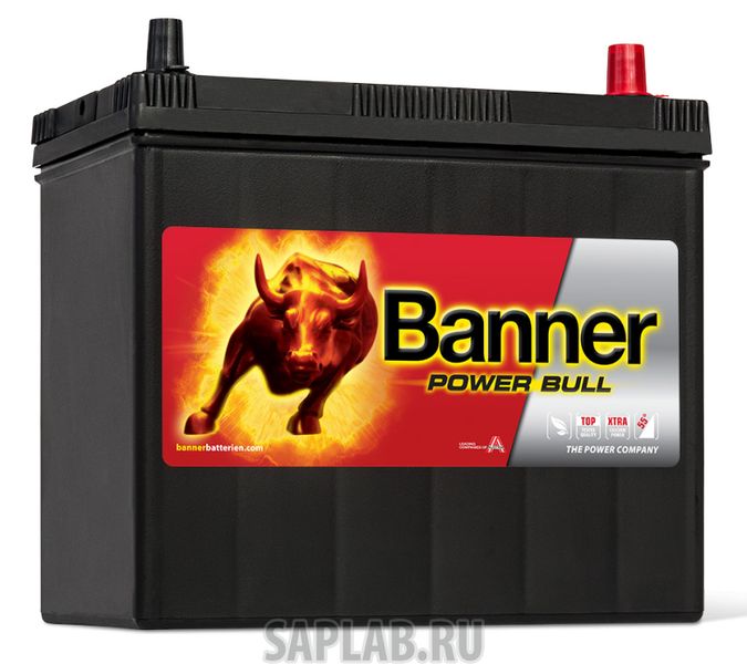 Купить запчасть BANNER - 6СТ45P4523 Аккумулятор BANNER Power Bull 45А/ч обратная полярность