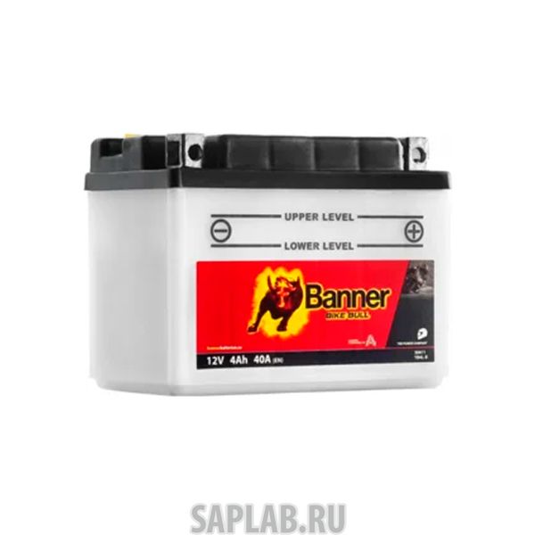 Купить запчасть BANNER - 6СТ4YB4LB504011002 Аккумулятор BANNER Bike Bull 4А/ч