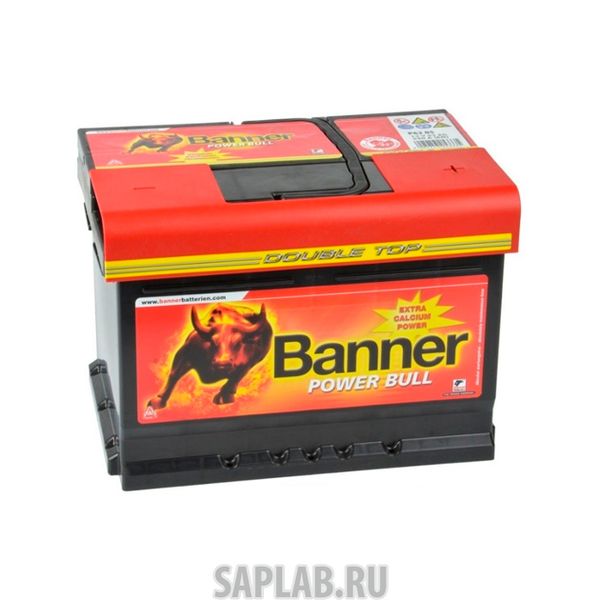 Купить запчасть BANNER - 6СТ62P6219 Аккумулятор BANNER Power Bull 62А/ч обратная полярность
