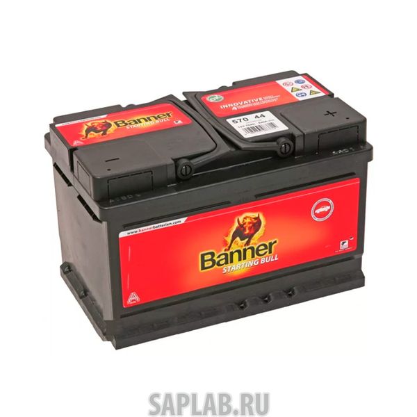 Купить запчасть BANNER - 6СТ7057044 Аккумулятор BANNER Starting Bull 70А/ч обратная полярность, низкий