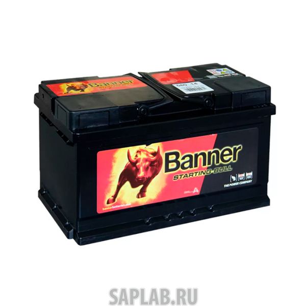 Купить запчасть BANNER - 6СТ8058014 Аккумулятор BANNER Starting Bull 80А/ч обратная полярность, низкий