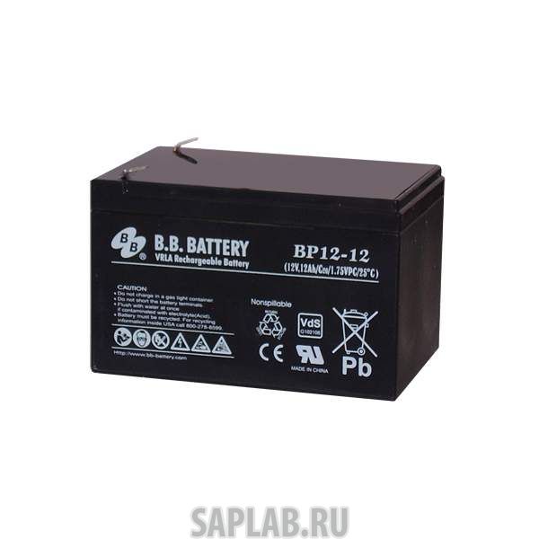Купить запчасть BB_BATTERY - 1058699240589 Аккумуляторная мотоциклетная батарея BB Battery BP12-12