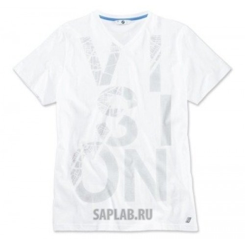 Купить запчасть BMW - 80142411474 Мужская футболка BMW i T-Shirt with Vision Print, Men, артикул 80142411474