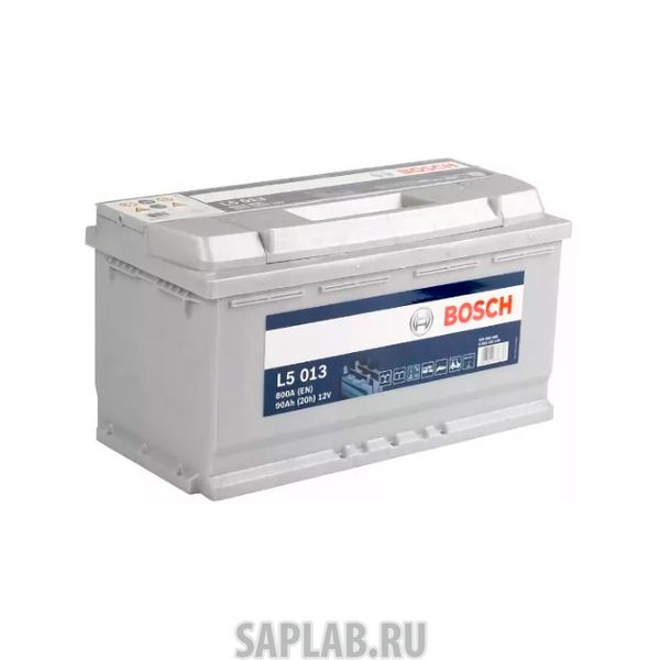 Купить запчасть BOSCH - 0092L50130 Аккумулятор BOSCH 0092L50130 l5 12v 90ah 800a etn 0r b13 353x175x190mm 24.6kg