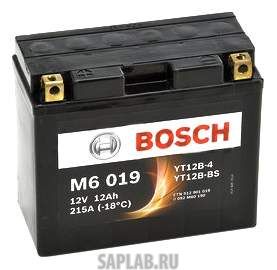 Купить запчасть BOSCH - 0092M60190 Аккумулятор автомобильный BOSCH 0 092 M60 190 12 Ач
