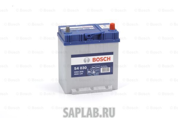Купить запчасть BOSCH - 0092S40300 Аккумулятор автомобильный BOSCH 0 092 S40 300 40 Ач