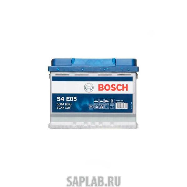 Купить запчасть BOSCH - 0092S4E051 Аккумуляторная Батарея S4 Efb [12v 60ah 640a B13] BOSCH 0092S4E051