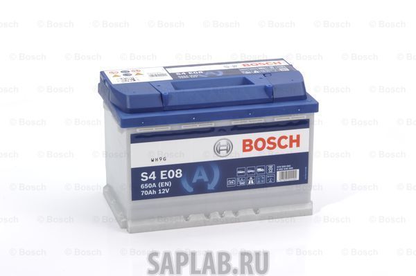 Купить запчасть BOSCH - 0092S4E080 Аккумулятор автомобильный BOSCH 0 092 S4E 080 70 Ач