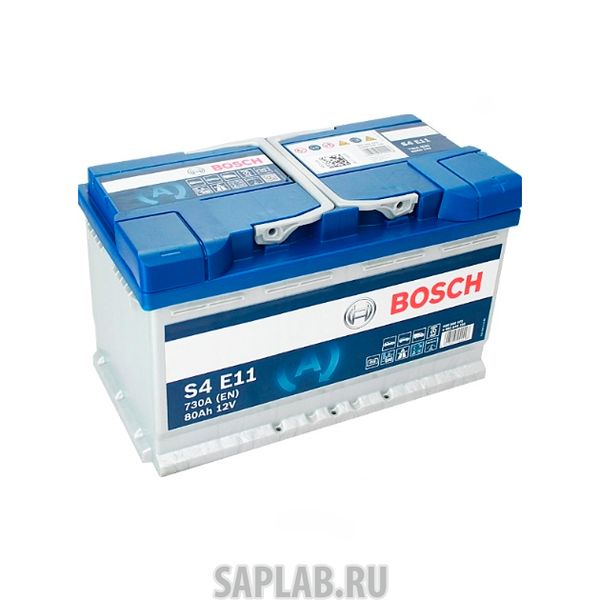 Купить запчасть BOSCH - 0092S4E111 Аккумуляторная Батарея S4 Efb [12v 80ah 800a B13] BOSCH 0092S4E111
