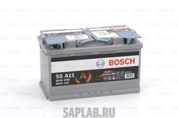Купить запчасть BOSCH - 0092S5A110 Аккумулятор автомобильный BOSCH 0 092 S5A 110 80 Ач