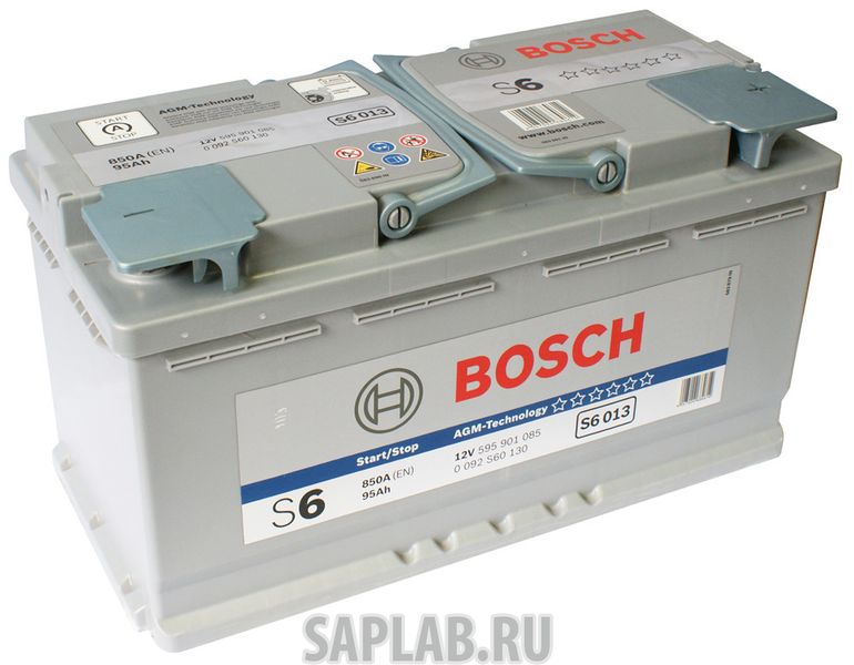 Купить запчасть BOSCH - 0092S5A150 Аккумулятор автомобильный BOSCH 0092S60130 95 Ач