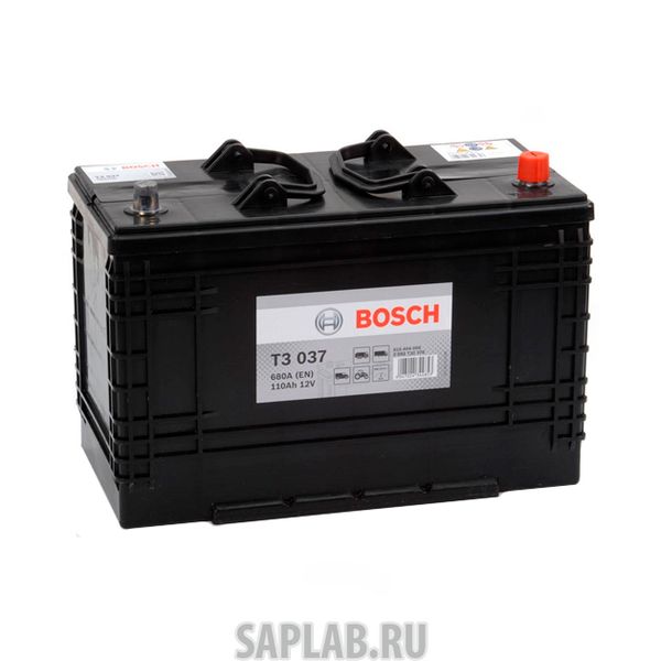 Купить запчасть BOSCH - 0092T30370 Аккумулятор T3 [12v 110ah 680a 347x173x234] BOSCH