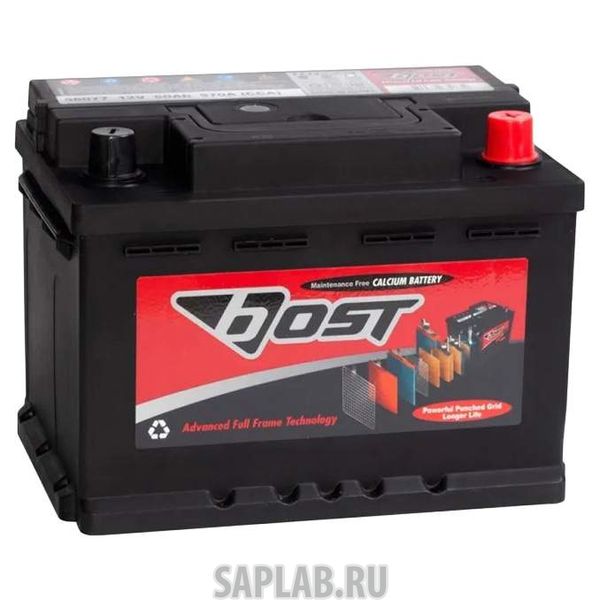 Купить запчасть BOST - 56219 Аккумулятор BOST 56219 (62R 580A 242x175x190)