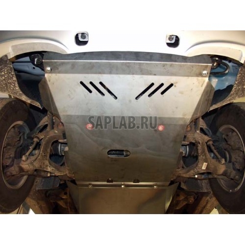 Купить запчасть SHERIFF - 290907 Защита картера двигателя Ssang Yong Kyron (Ссанг Йонг Кайрон) V-2,0 TD; 2,3 (2005-) (Сталь 2,5 мм)/Rexton, V-2,0; 2,7TD (2007-2012-)( Ссанг Санг Йонг Кайрон Курон \)