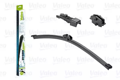 Купить запчасть VALEO - 578564 Щетка стеклоочистителя задняя (мультиадаптеры R, T ) 38cm HYDROCONNECT,задняя,1 шт., 8X4955425, 380mm/15", бескаркасная