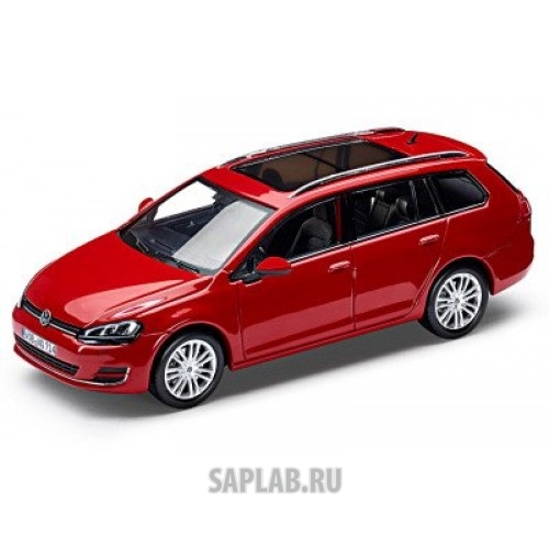 Купить запчасть VOLKSWAGEN - 5G9099300Y3D Модель автомобиля Volkswagen Golf VII Variant, Scale 1:43, Tornado Red, артикул 5G9099300Y3D