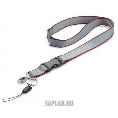 Купить запчасть VOLKSWAGEN - 5ND087610 Шнурок с кольцом Volkswagen Tiguan Lanyard, Grey, артикул 5ND087610