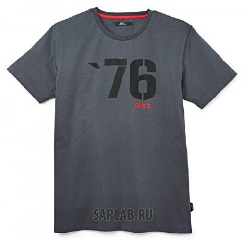Купить запчасть VOLKSWAGEN - 6CD084200A71N Мужская футболка Volkswagen GTI 76 T-Shirt, Mens, Grey