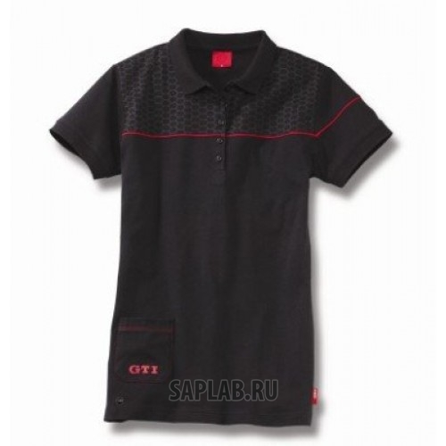 Купить запчасть VOLKSWAGEN - 6R3084240A041 Женская рубашка поло Volkswagen Ladies Polo Shirt GTI, White, артикул 6R3084240A041