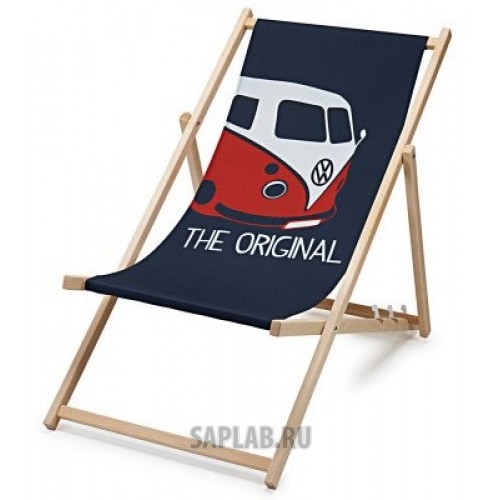 Купить запчасть VOLKSWAGEN - 7E0069635 Складной шезлонг Volkswagen T1 Bulli Foldable Chair, The Original, артикул 7E0069635