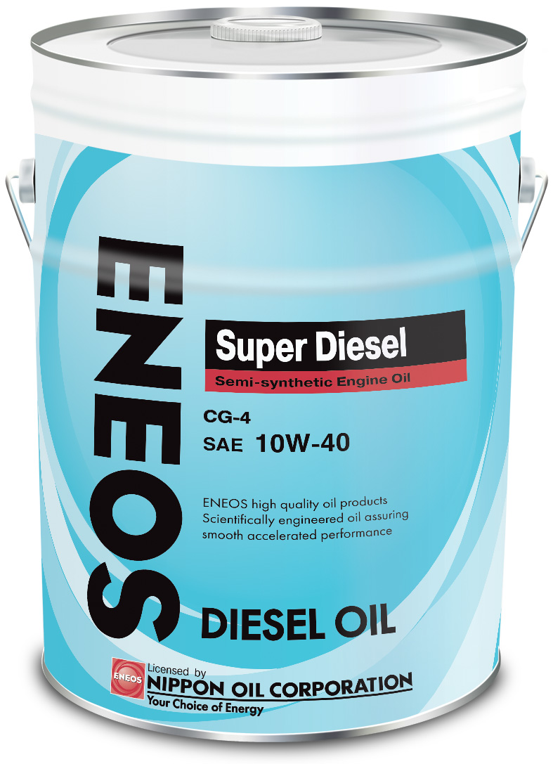 Купить запчасть ENEOS - OIL1327 Моторное масло Eneos Super Diesel Semi-Synthetic 10W-40 20л
