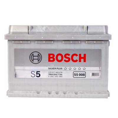 Купить запчасть BOSCH - 0092S50080 Аккумулятор автомобильный BOSCH S5 Silver Plus 0 092 S50 080 77 Ач