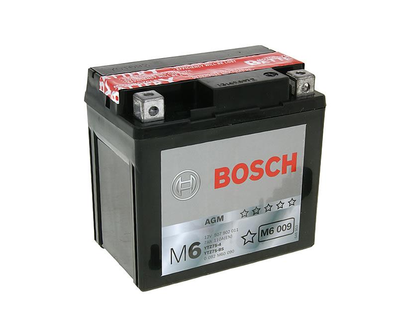 Купить запчасть BOSCH - 0092M60090 Батарея аккумуляторная BOSCH 0 092 M60 090 5 Ач