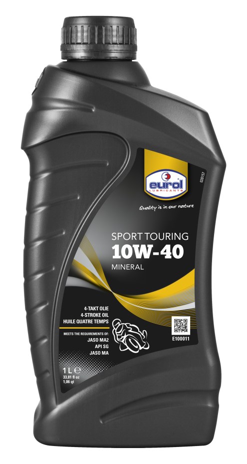 Купить запчасть EUROL - E1000111L Моторное масло eurol Sport Touring 10W-40 1л