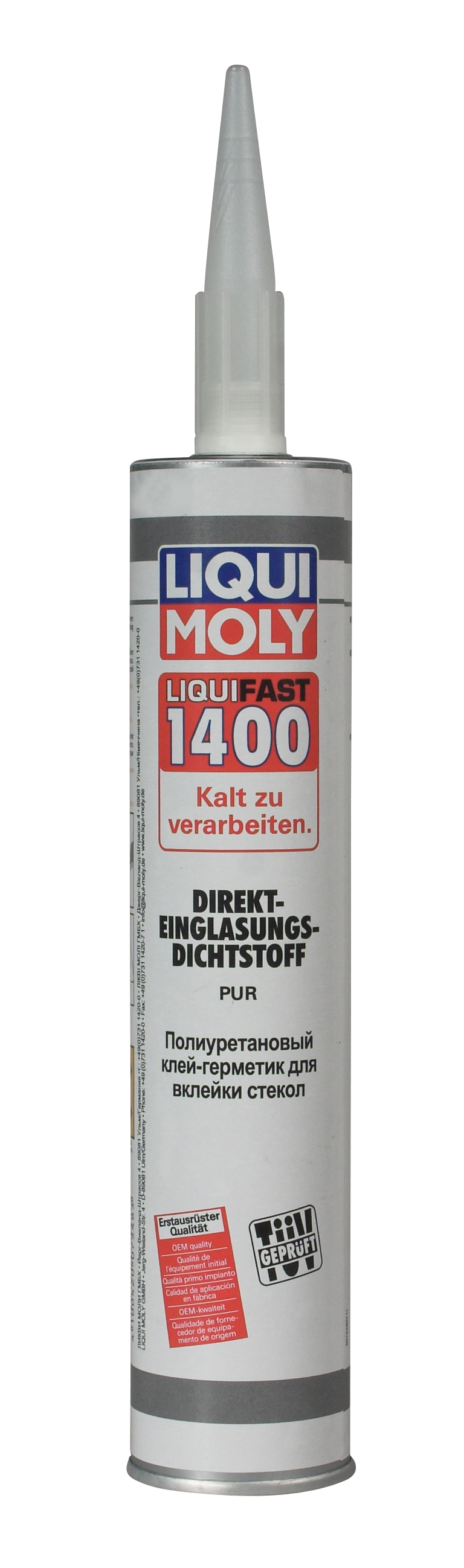 Купить запчасть LIQUI MOLY - 7548 Полиуретановый клей-герметик для вклейки стекол Liquifast 1400