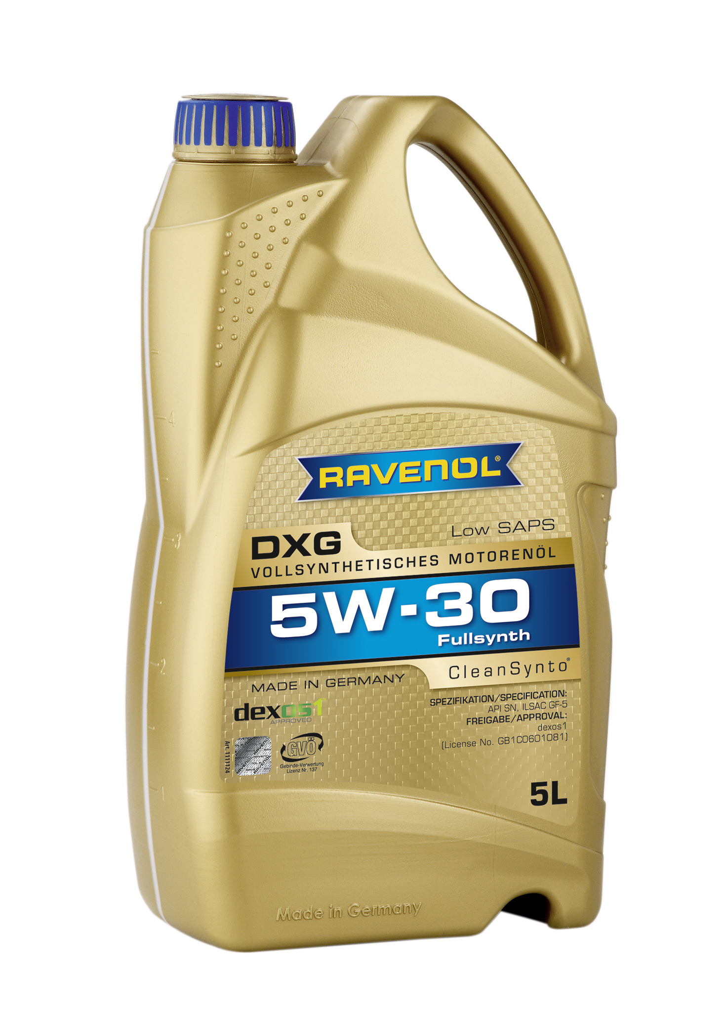 Купить запчасть RAVENOL - 4014835732353 Моторное масло Ravenol DXG SAE 5W-30 5л