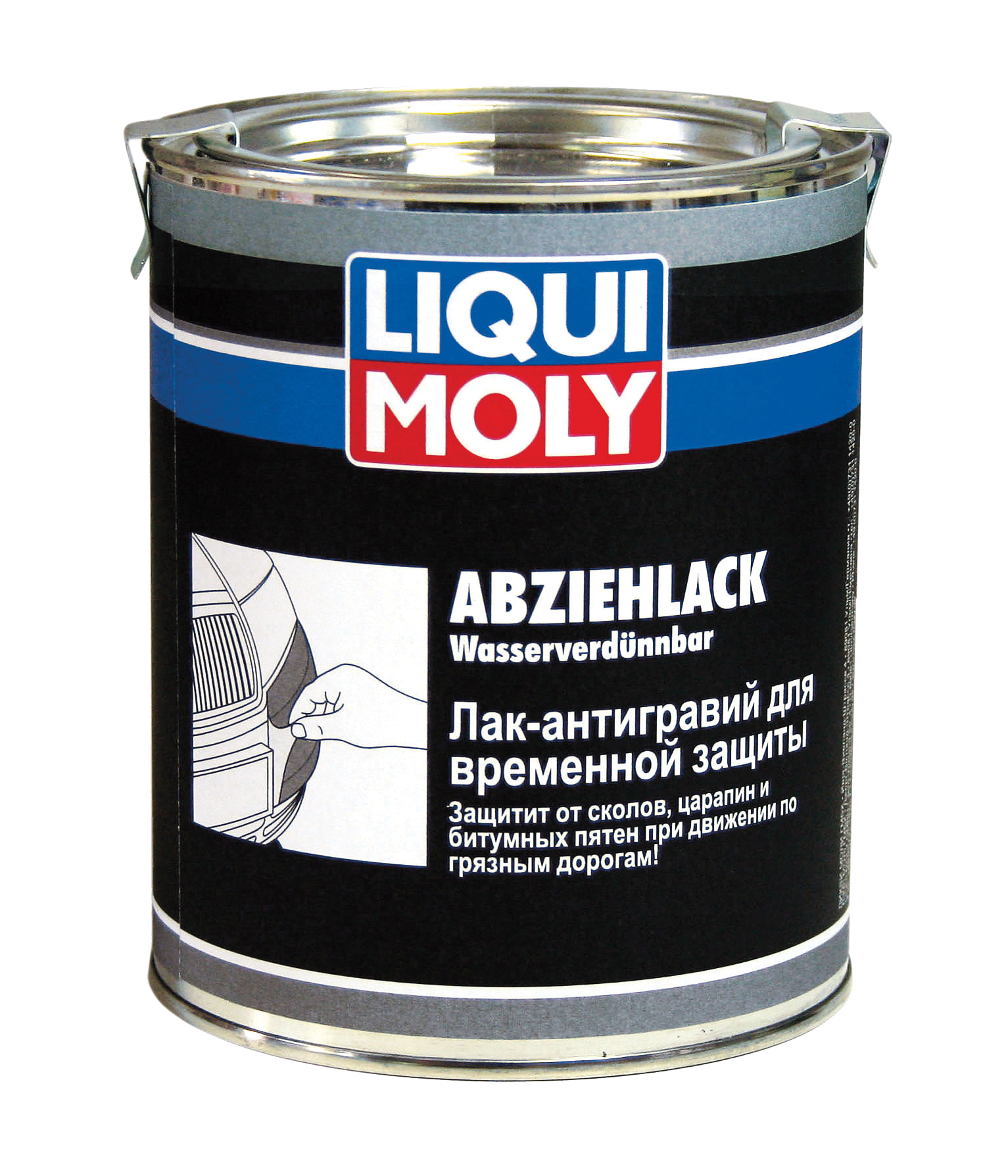 Купить запчасть LIQUI MOLY - 7503 Лак-Антигравий для временной защиты Abziehlack