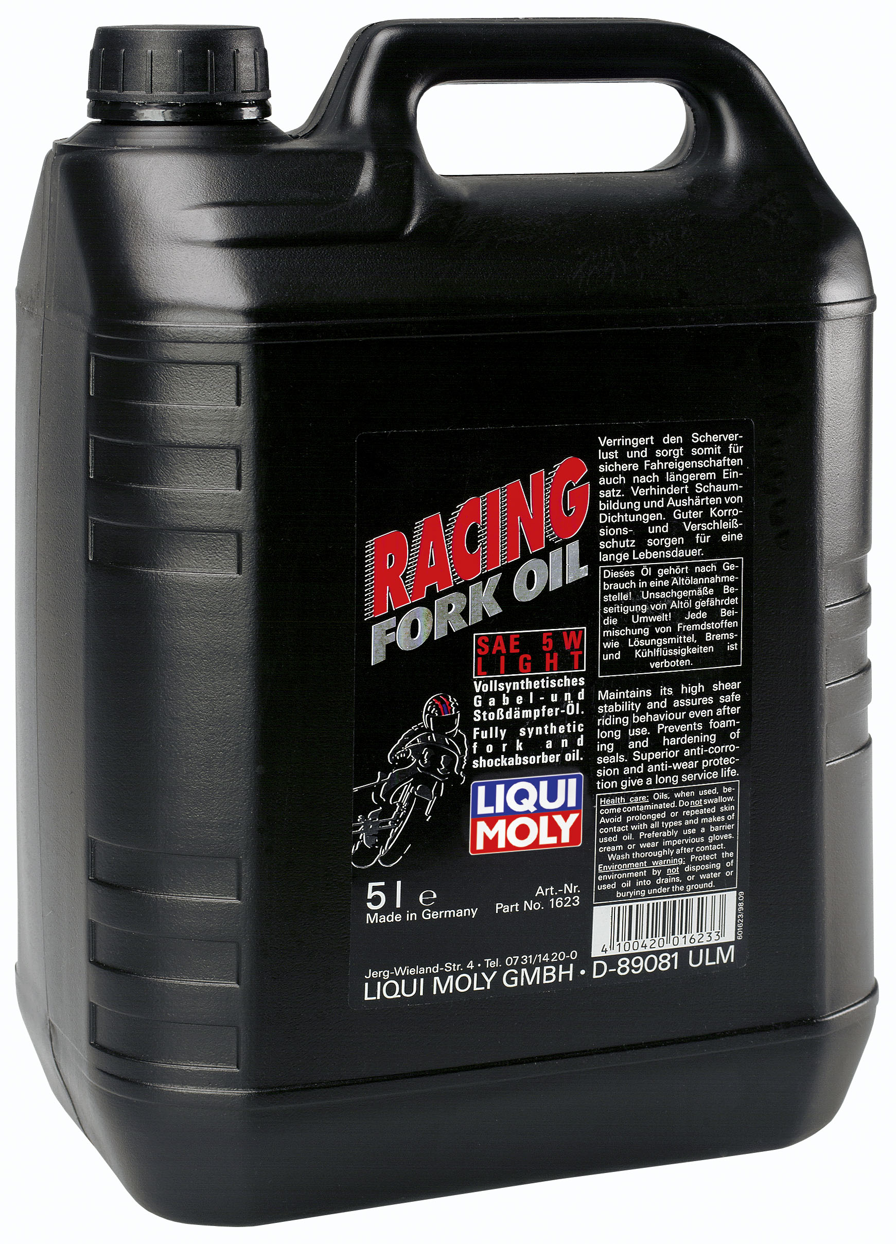 Купить запчасть LIQUI MOLY - 1623 Масло для вилок и амортизаторов Racing Fork Oil Light SAE 5W