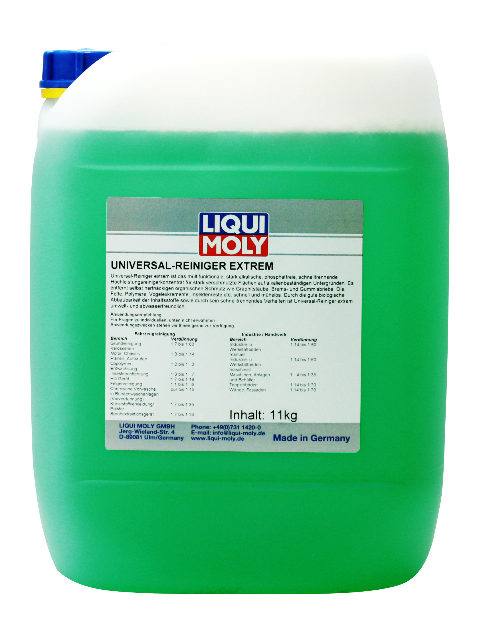 Купить запчасть LIQUI MOLY - 8190 Универсальный очиститель  Universal-Reiniger Extrem
