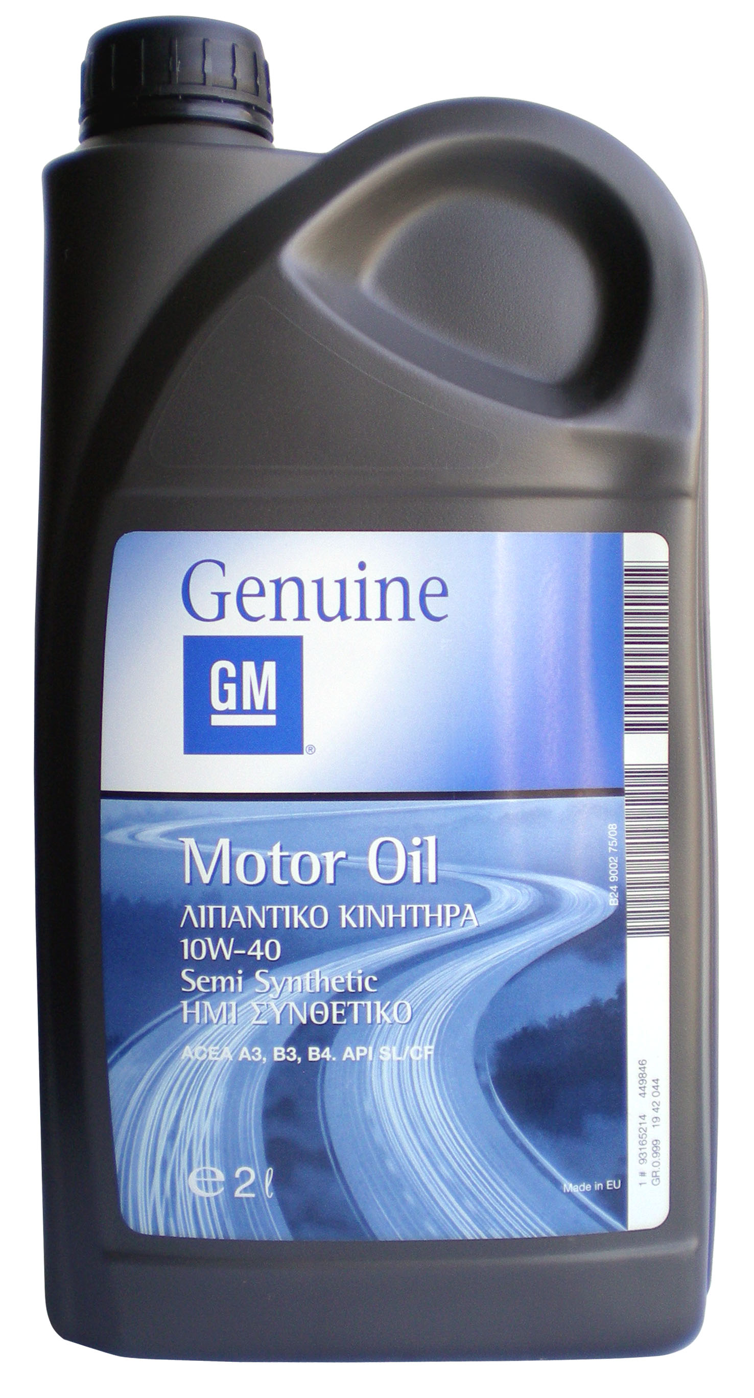 Купить запчасть GENERAL MOTORS - 1942044 Моторное масло General Motors Semi Synthetic 10W-40 2л