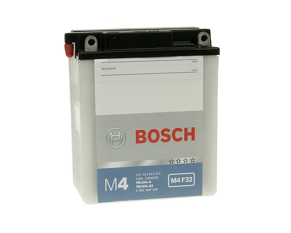Купить запчасть BOSCH - 0092M4F320 Аккумулятор M4 F32 12v 12ah 120a 136x82x161 BOSCH 0092m4f320