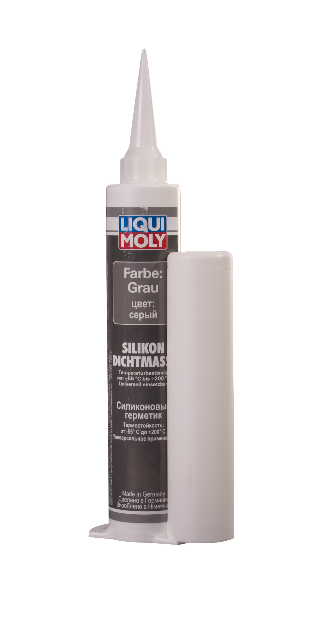 Купить запчасть LIQUI MOLY - 7641 Силиконовый герметик (серый) Silicon-Dichtmasse grau