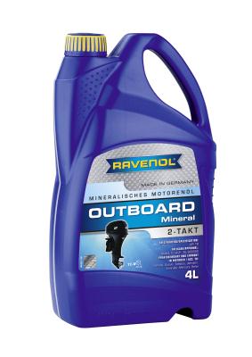 Купить запчасть RAVENOL - 4014835728998 Моторное масло Ravenol Outboard 2T Mineral 5W-30 4л