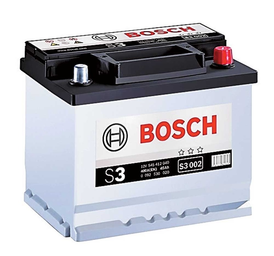Купить запчасть BOSCH - 0092S30020 Аккумуляторная Батарея S3 [12v 45ah 400a B13] BOSCH 0092S30020