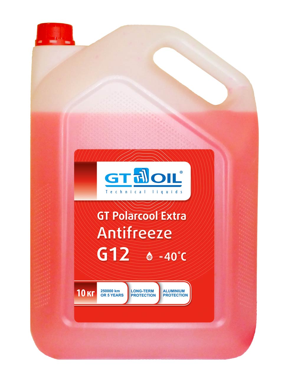 Купить запчасть GT OIL - 4606746008278 Антифриз GT Polarcool Extra G12, 10 л