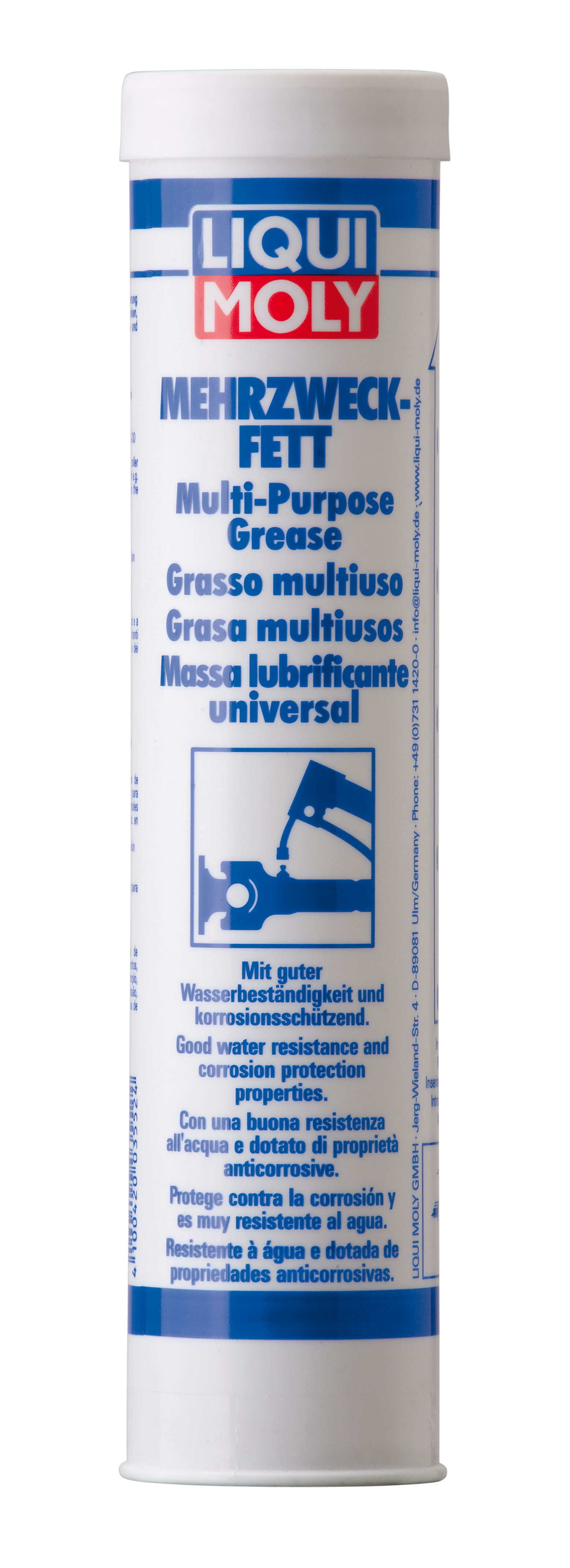 Купить запчасть LIQUI MOLY - 7562 Смазка для карданных крестовин и подшипников Mehrzweckfett